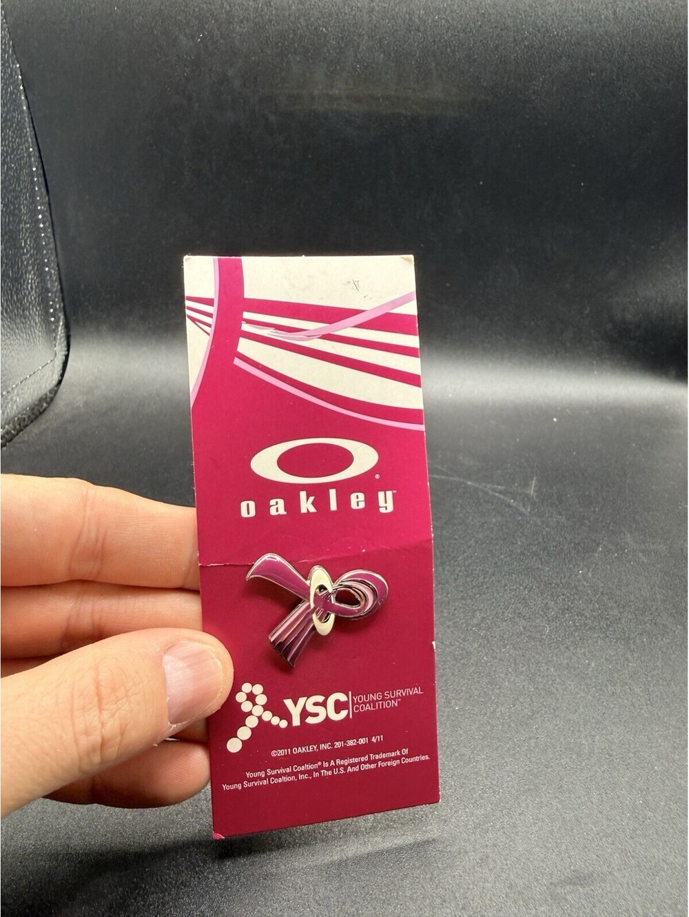 Oakley Breast Cancer Pin